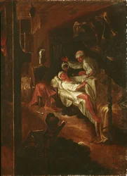 La Rancune Maliciously Pours Her Chamber Pot Over the Merchant from the Bas-Maine, from 